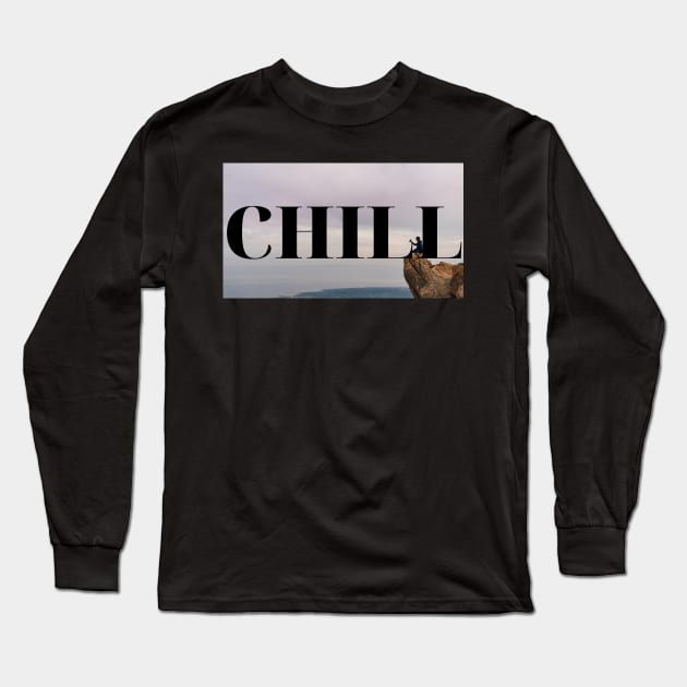 Chill Long Sleeve T-Shirt by Slavuta Force